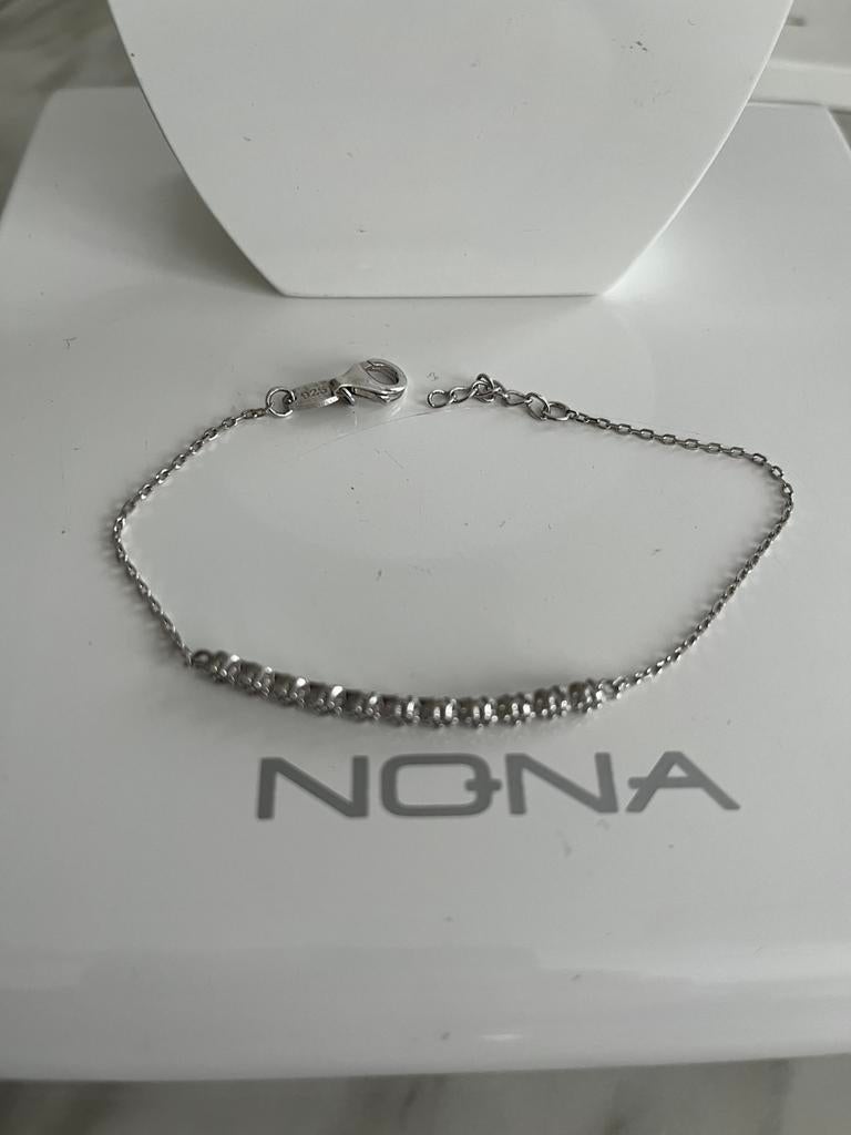 Nona zilver armband 925 nieuw, Ophalen of Verzenden, Zo goed als nieuw, Zilver