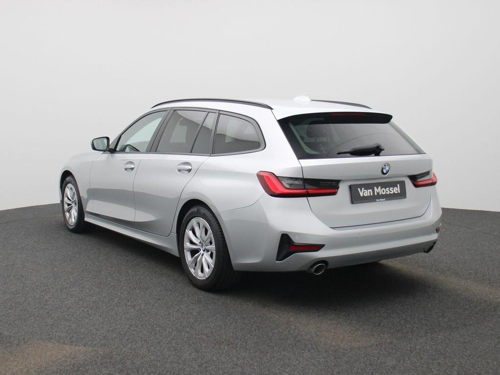 BMW 3 Serie Touring 318dA (110 kW) (automatique), Autos, Argent ou Gris, 1800 kg, 110 kW, Entreprise