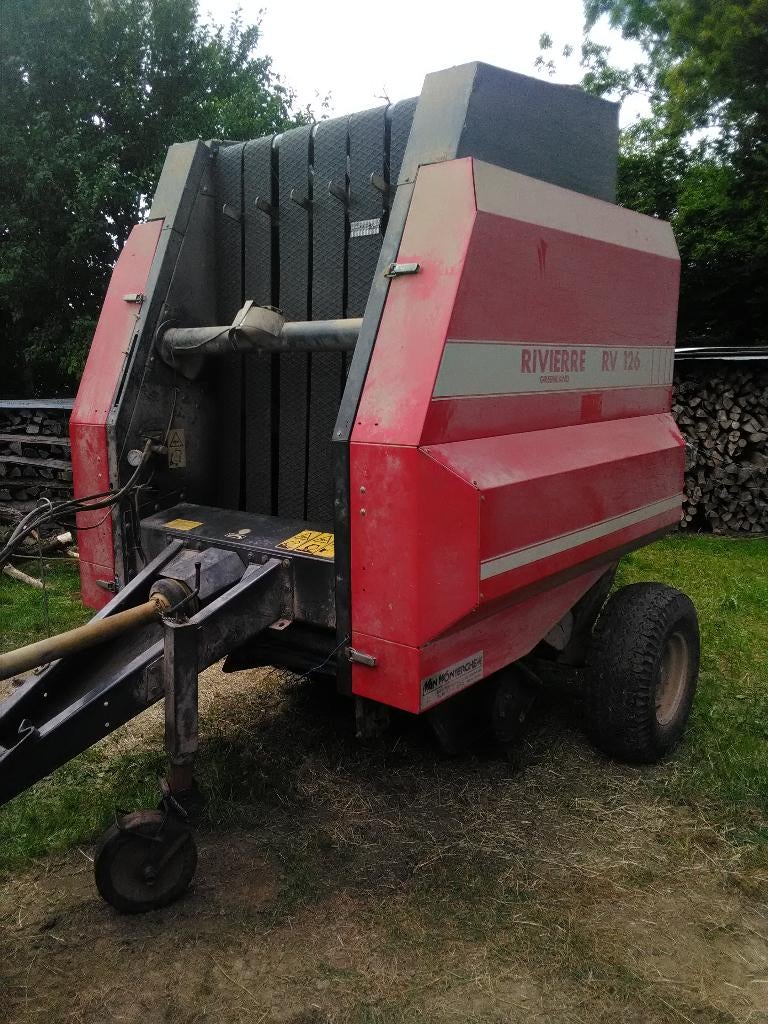 Presse Rivierre RV126, Articles professionnels, Enlèvement, Agricole