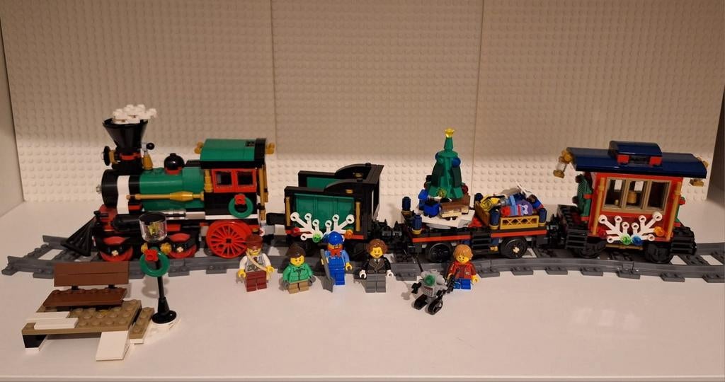 LEGO 10254 - Le train des fêtes d'hiver, Enlèvement ou Envoi, Lego