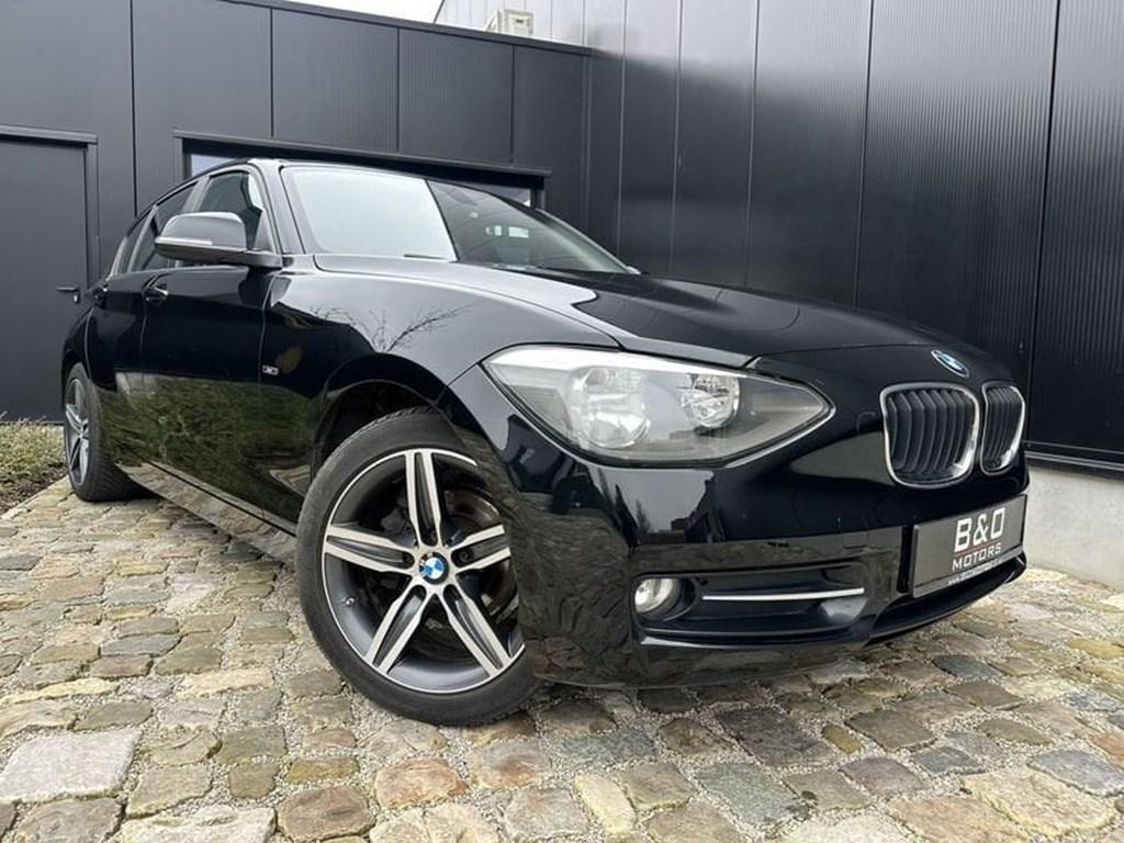 BMW 116 116i SPORTLINE ,goede km stand, Garantie, LEZ ok, Auto's, BMW, 100 kW, Euro 5, 1 Reeks, Zwart