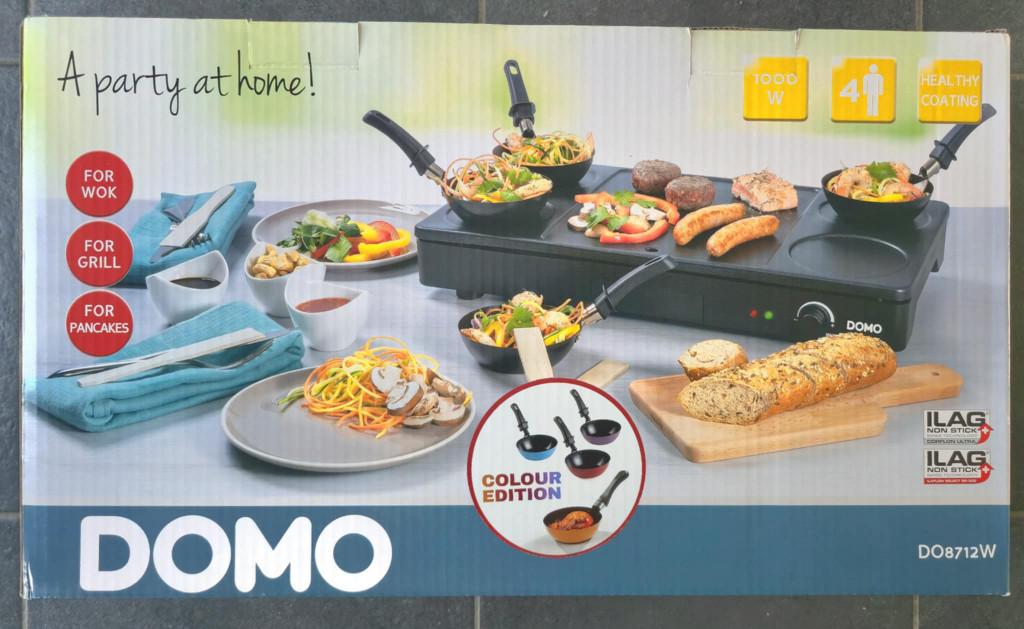 Wok Party + Plancha / Grill neuf encore emballé, Enlèvement, Neuf, Gril de table