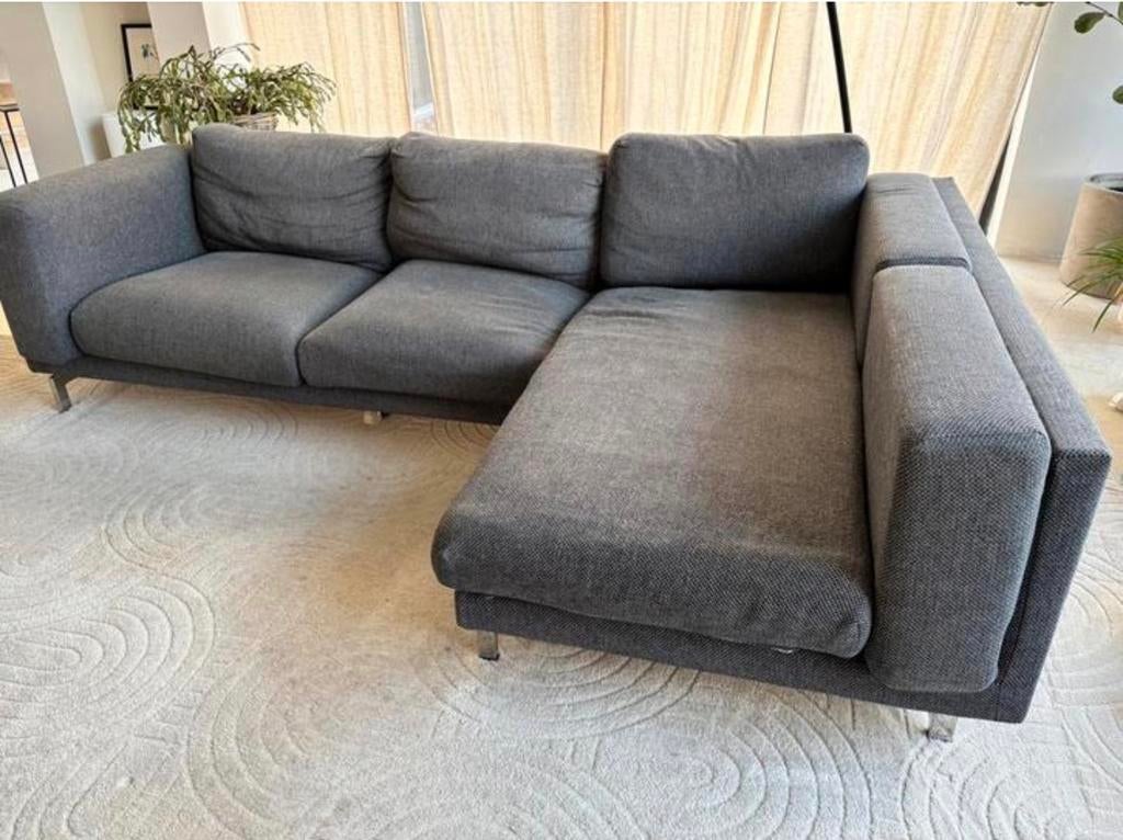 Canapé tissu dehoussable, Maison & Meubles, Canapés | Salons, Enlèvement, Utilisé