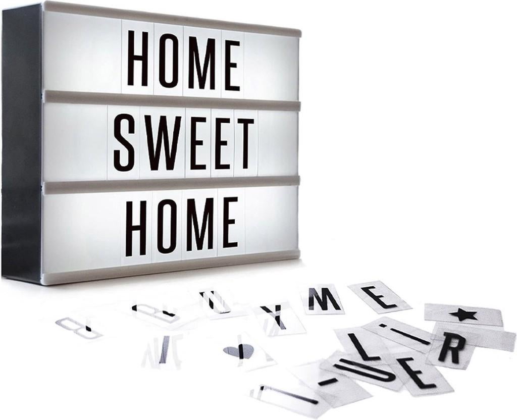 lightbox letterbak met licht, Ophalen, Zo goed als nieuw, Lamp