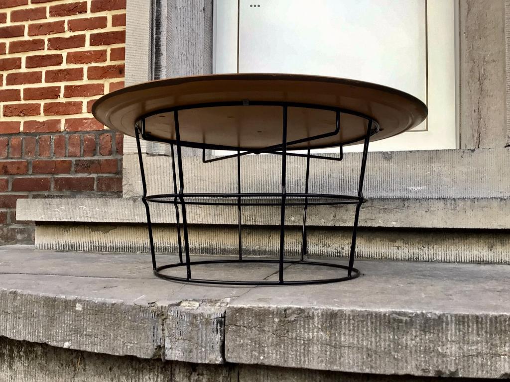 Verner Panton vintage coffee Table 60s Plus Ligne, Ophalen, Gebruikt