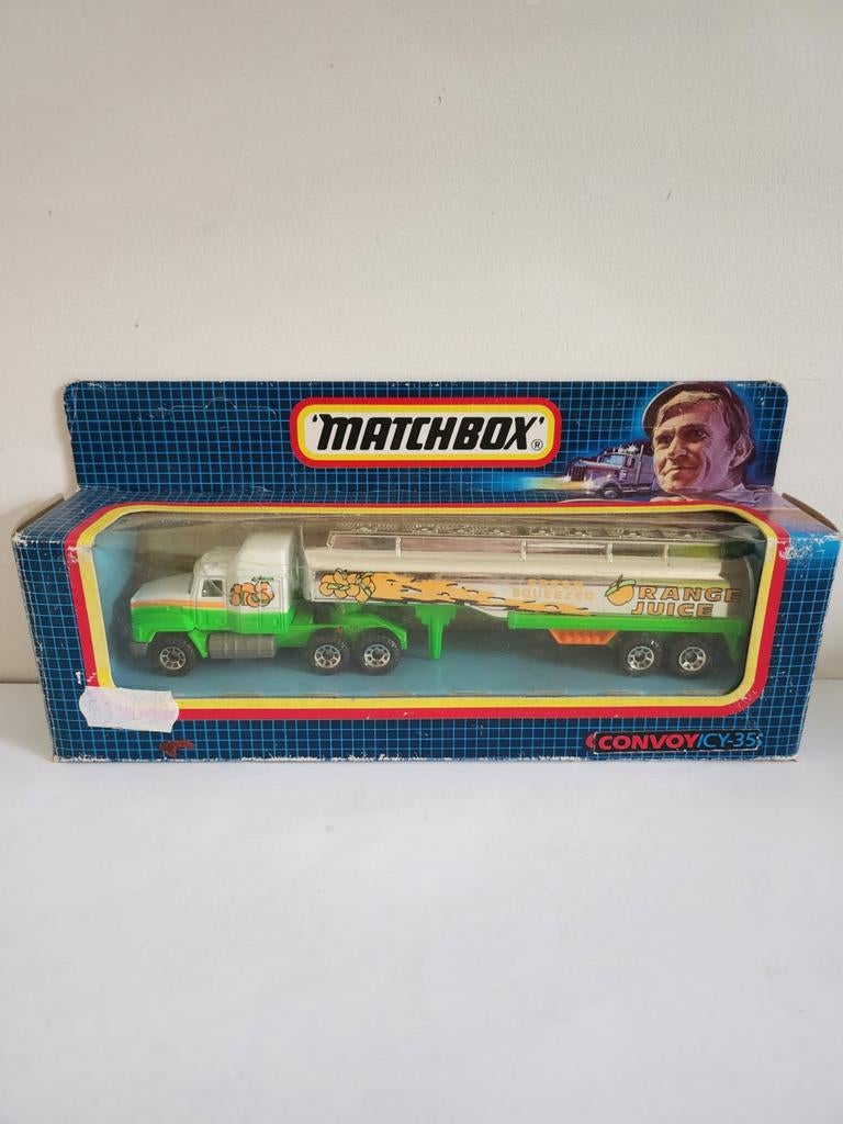 Matchbox Convoy Mack Tanker Orange Juice (1990), Ophalen of Verzenden, Nieuw