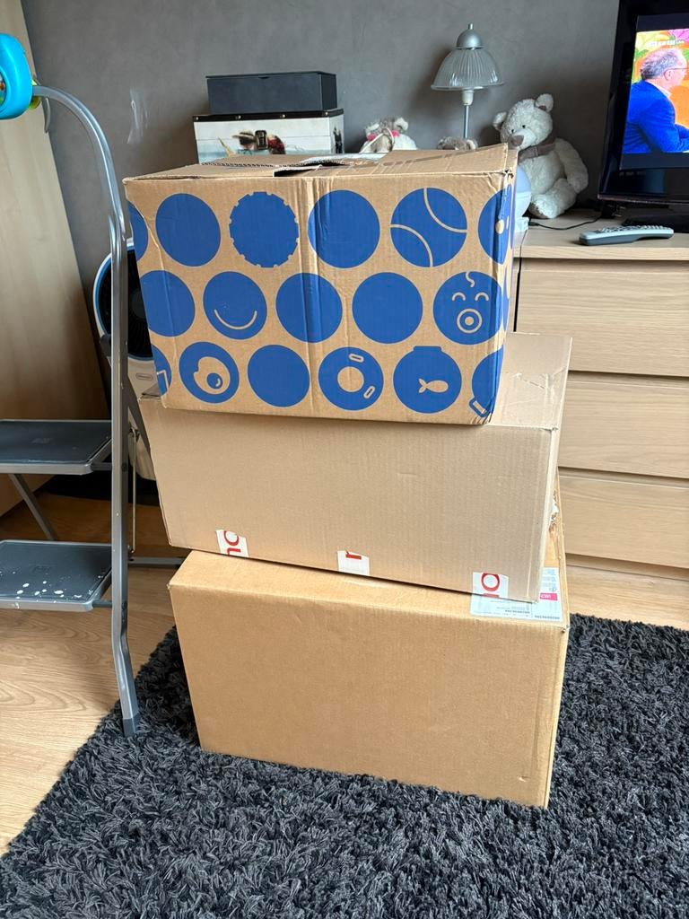 3grote dozen babyspullen, Enlèvement, Comme neuf