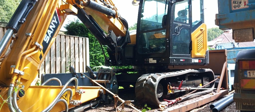 Sany sy80u, Zakelijke goederen, Machines en Bouw | Kranen en Graafmachines, Ophalen, Graafmachine