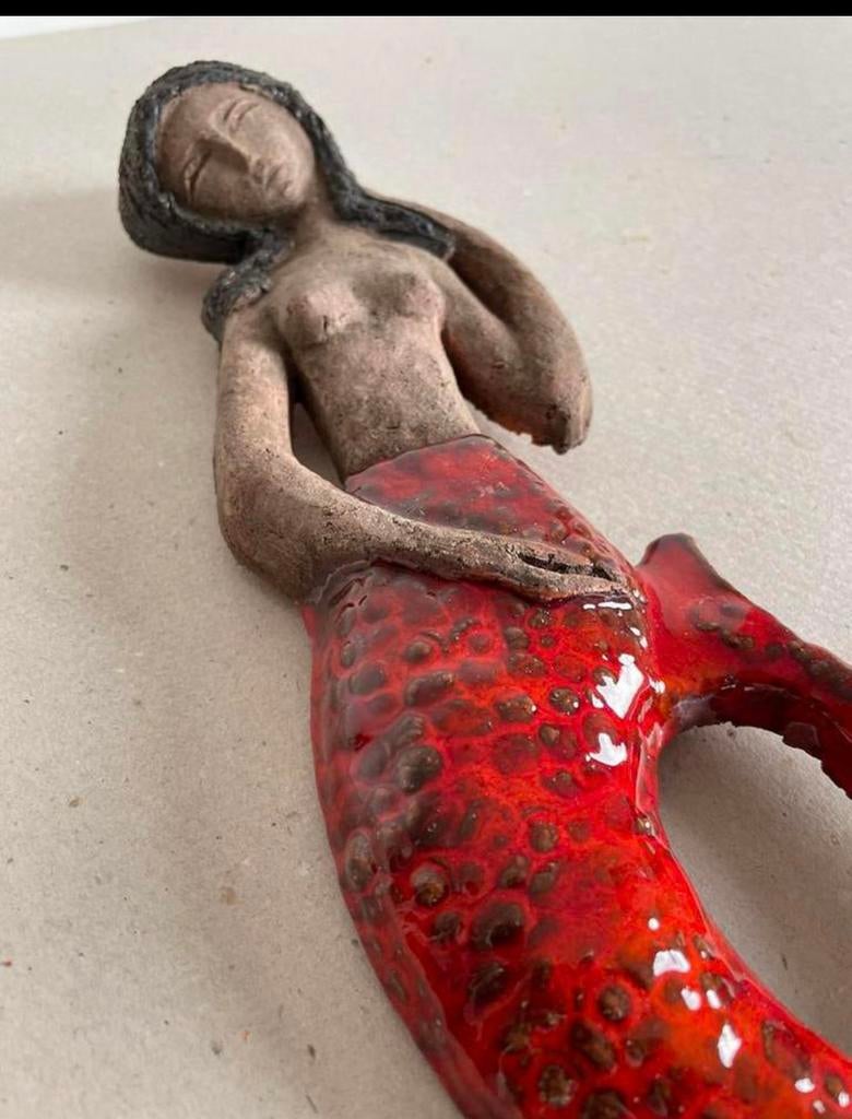 Sirène en céramique, Enlèvement ou Envoi