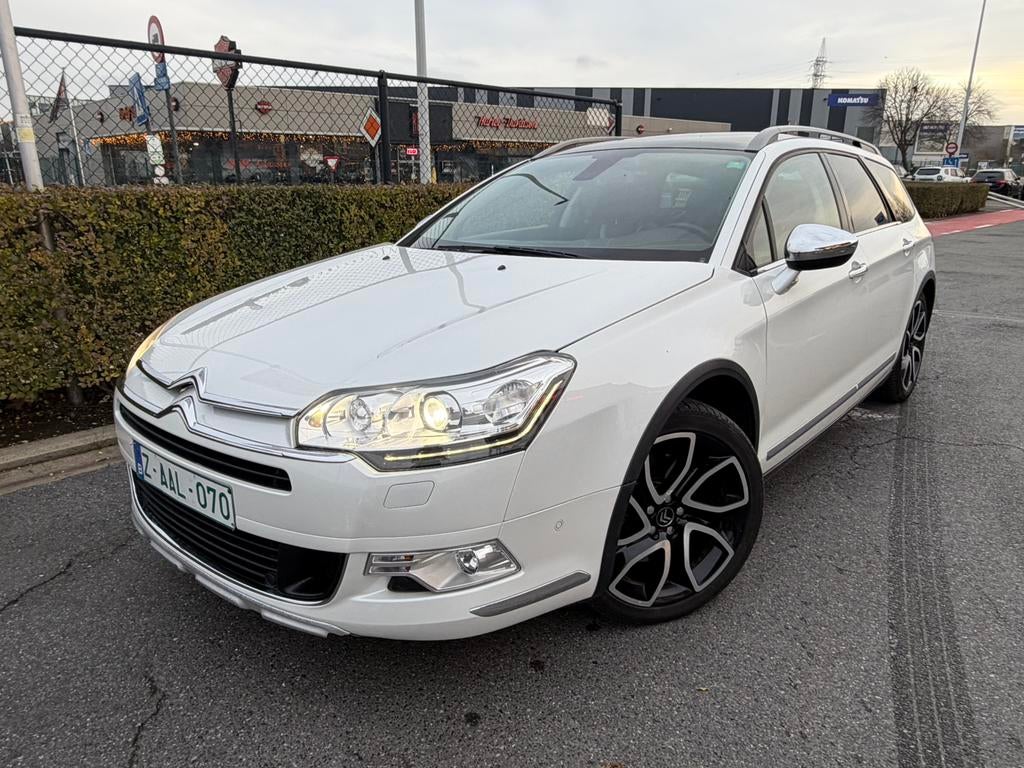 Citrioën C5 Cross tourer Xtr 2.2 Automaat Pano Alcantara ful, Auto's, Automaat, Euro 5, Parkeersensor, Alcantara