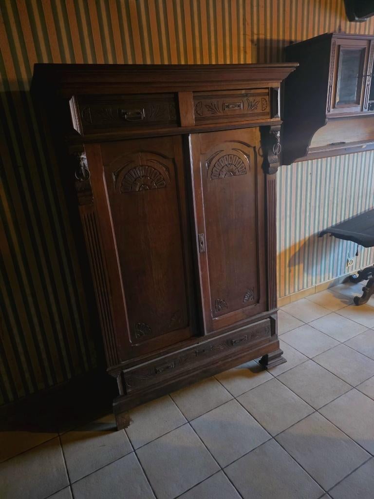 Garde robe chene, Maison & Meubles, Armoires | Penderies & Garde-robes, Avec tiroir(s), 25 à 50 cm, 100 à 150 cm, Utilisé