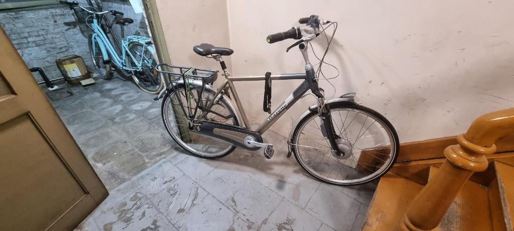 oranje gazelle c8 elektrische fiets te koop, Ophalen, Zo goed als nieuw, 50 km per accu of meer, 55 tot 59 cm