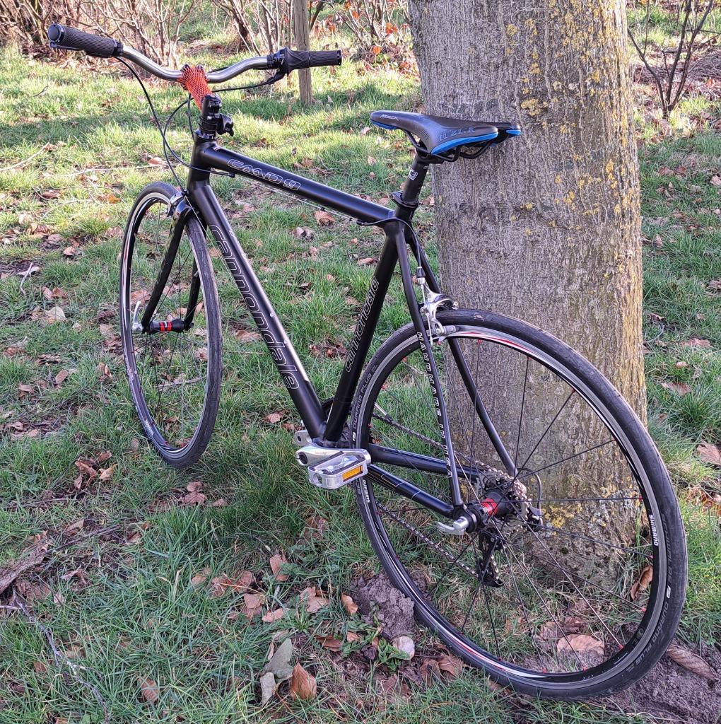 Cannondale fitness hybride, 28 inch, 10 tot 15 versnellingen, Zo goed als nieuw, 53 tot 57 cm