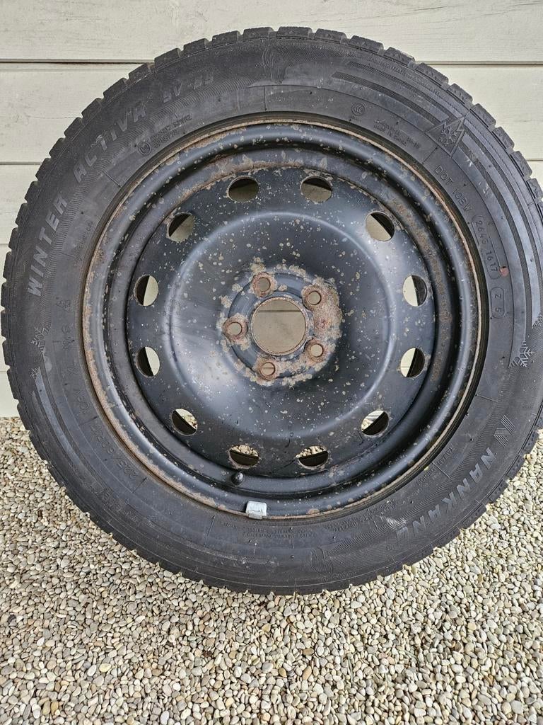 4 pneus d'hiver pour Kia Sportage, Autos : Pièces & Accessoires, Pneus hiver, 17 pouces, Enlèvement, Utilisé