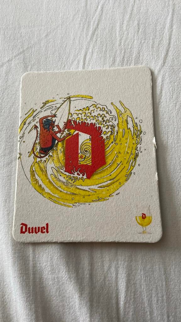Bierviltje Duvel, Ophalen of Verzenden, Nieuw, Duvel