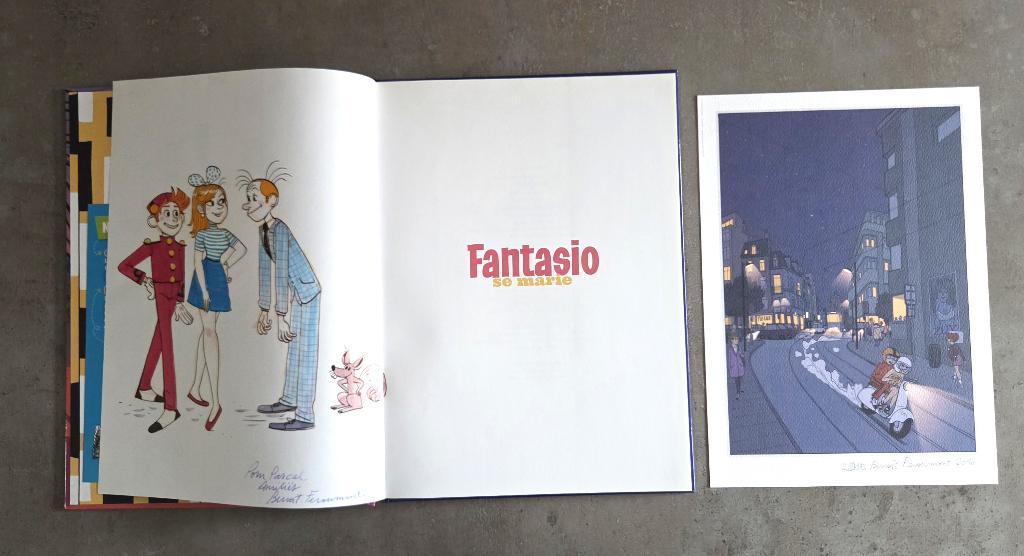 Spirou toewijding „Fantasio gaat trouwen” EO, negen, Boeken, Stripverhalen, Eén stripboek, Nieuw, Ophalen of Verzenden, Féroumont