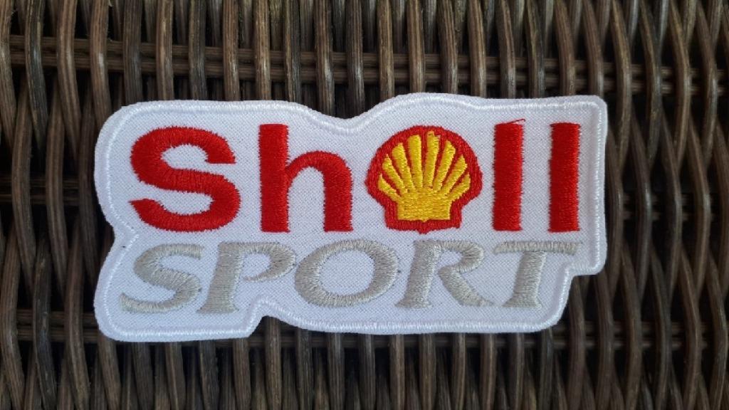 Emblème thermocollant Shell Sport - 94 x 45 mm, Enlèvement ou Envoi, Neuf