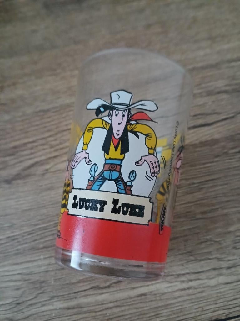 Lucky Luke Amora-glas