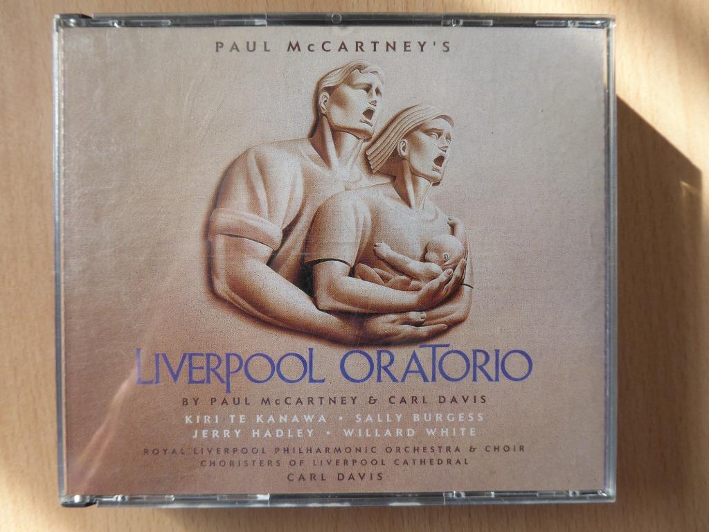 PAUL McCARTNEY & CARL DAVIS : LIVERPOOL ORATORIA (2 CD'S), Ophalen of Verzenden, Zo goed als nieuw