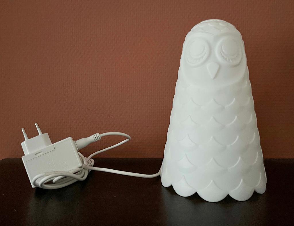 Veilleuse / lampe hibou IKEA, Enlèvement, Comme neuf, Moins de 50 cm