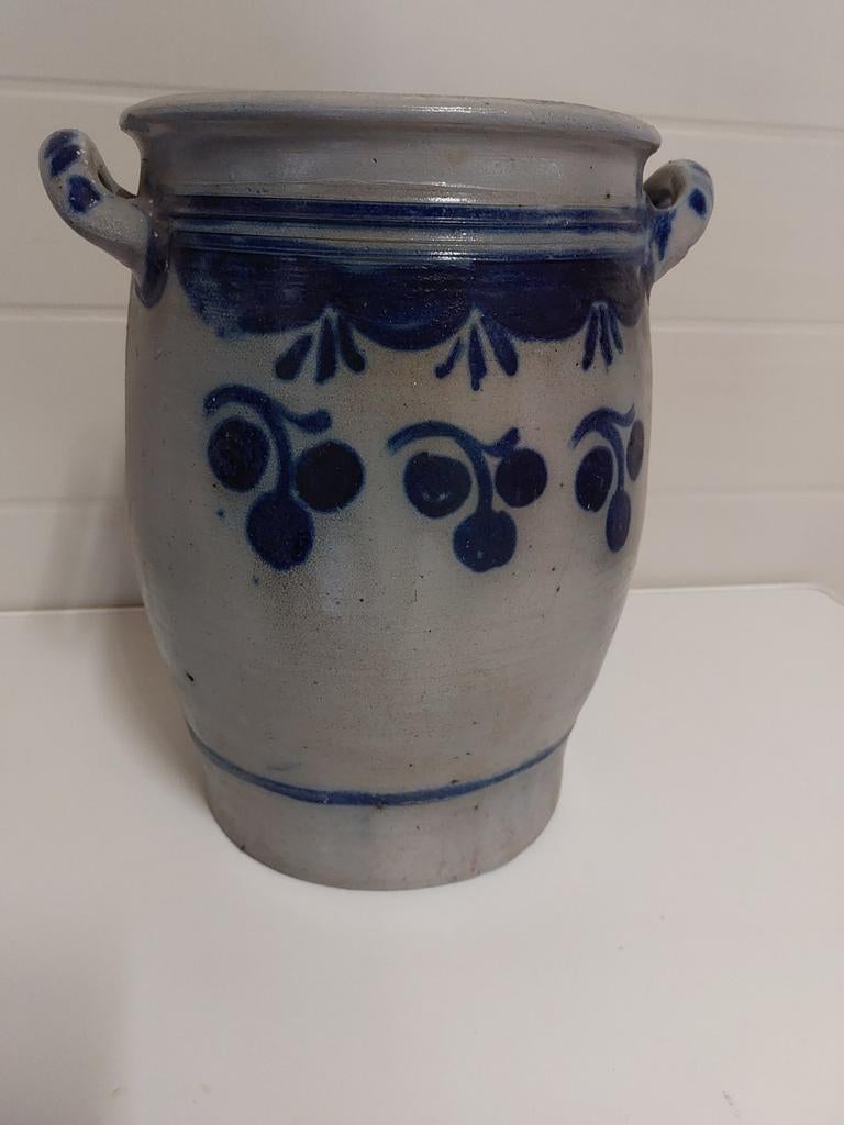 Mooie antieke zaanpot hoogte 30. 0486 215927, Ophalen