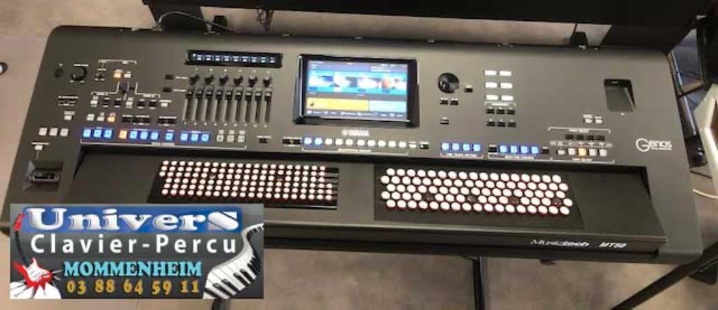 YAMAHA GENOS 1 - Accordeon toetsenbordknop / B of C Griff, Ophalen of Verzenden, Zo goed als nieuw, Yamaha