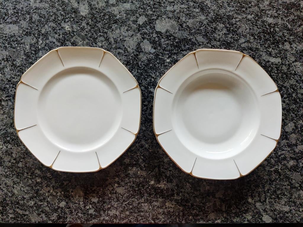 Assiettes Art Déco | Epiag tchécoslovakia, Enlèvement