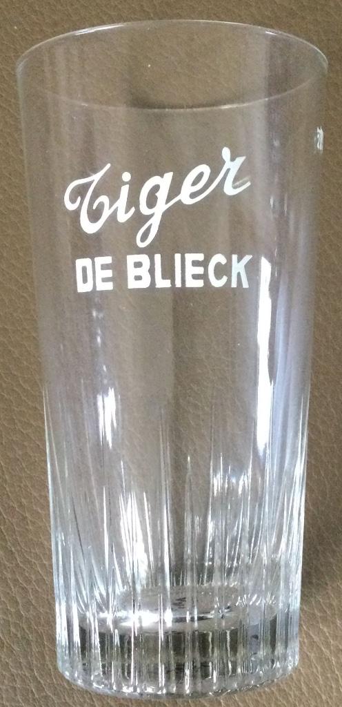 Bier brouwerij glas OVLQ Tiger De Blieck Aalst 25cl, Ophalen of Verzenden, Zo goed als nieuw