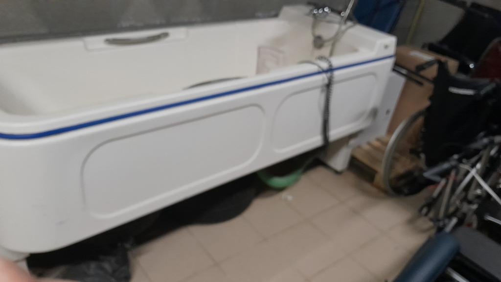 Hoog laag bad, Ophalen