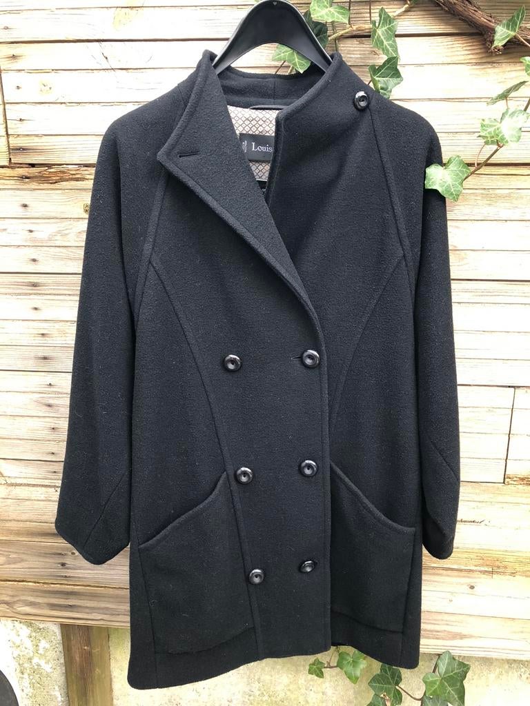 Vintage wollen Louis Féraud caban jas 36/38, Vêtements | Femmes, Taille 38/40 (M), Enlèvement ou Envoi, Louis Féraud, Comme neuf