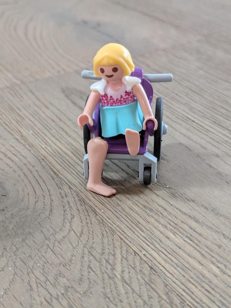 Playmobil meisje met rolstoel, Kinderen en Baby's, Ophalen