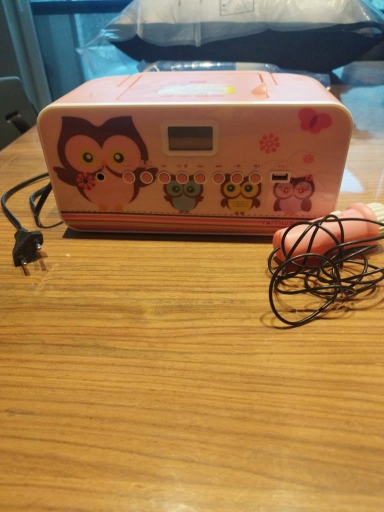 Muse draagbare radio & cd speler met micro, Audio, Tv en Foto, Ophalen, Radio