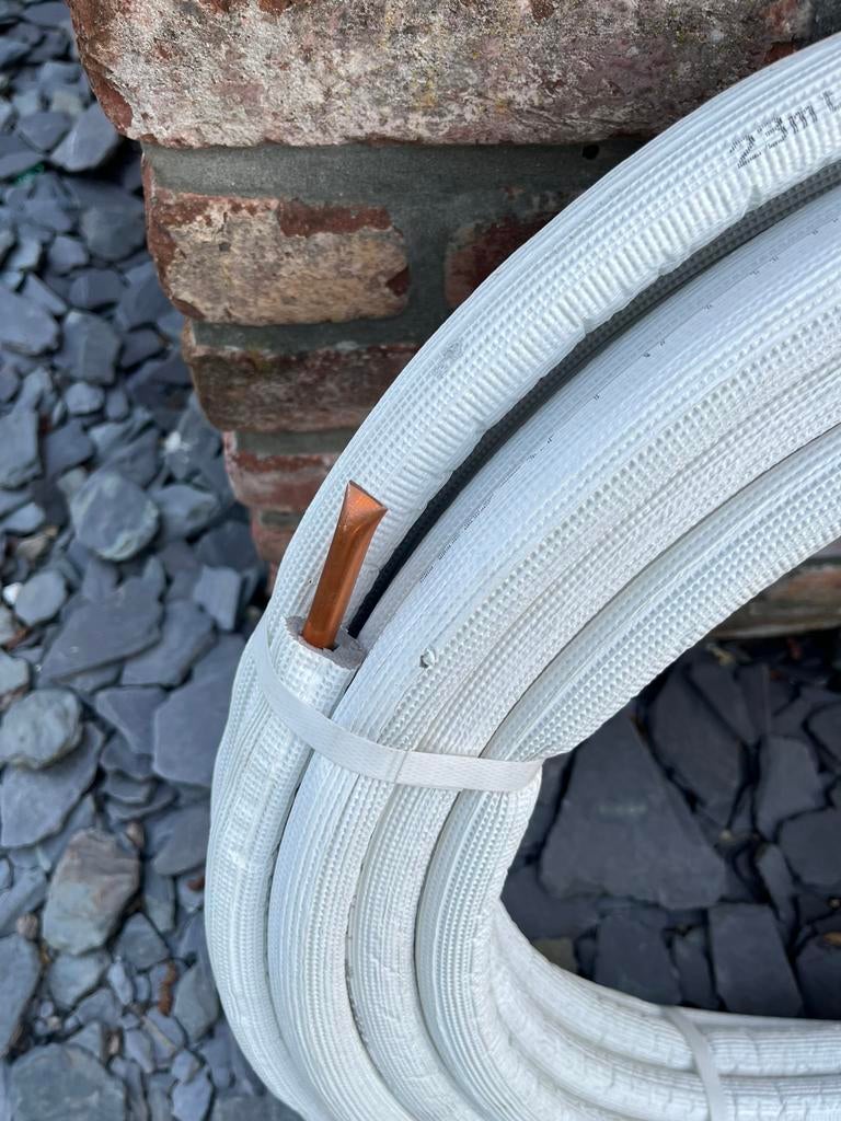 Tuyau cuivre pour frigo 3/8 x 0,8mm 25m, Bricolage & Construction, Enlèvement ou Envoi