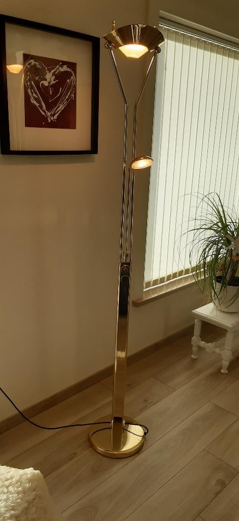 staande lamp, Ophalen, Zo goed als nieuw, Metaal