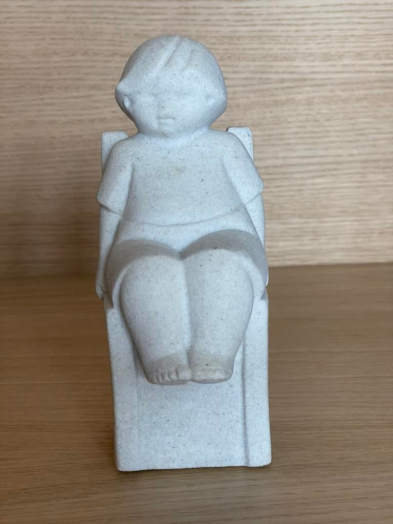 Marbell stone art kind op stoel, Enlèvement, Utilisé