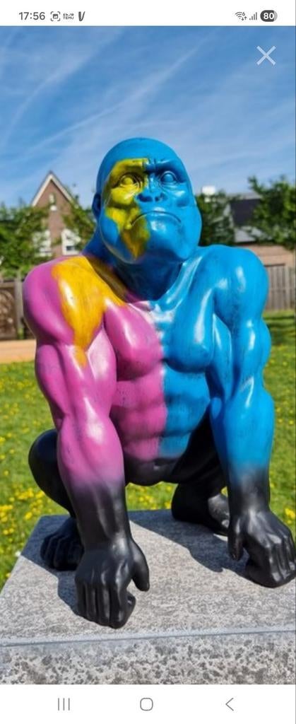 Gorilla beeld, Ophalen of Verzenden, Nieuw, Dier