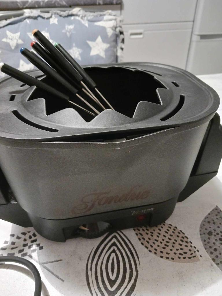 Fonduepan Nova, Elektronische apparatuur, Ophalen of Verzenden, Gebruikt, Elektrisch, Fonduepan