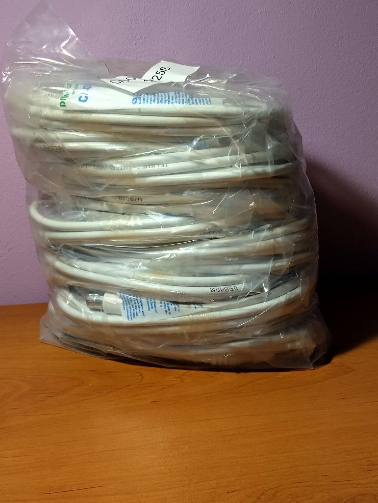 1 verpakking van 10 stuks CA-006TV/25S 2,5m DINH-Telecom, Ophalen, Nieuw, 2 tot 5 meter, Tv-kabel