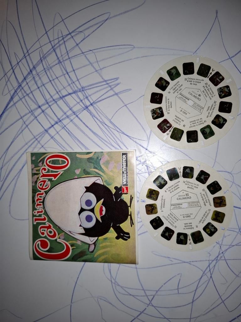 Viewmaster : calimero, Verzenden