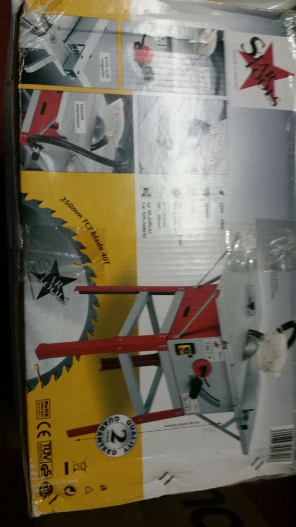 Zaagtafel nog in verpakking  (NIEUW), Enlèvement, Neuf