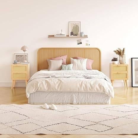 Table de chevet en rotin | LIVRAISON GRATUITE, Neuf, -, -, YAUKOMEL