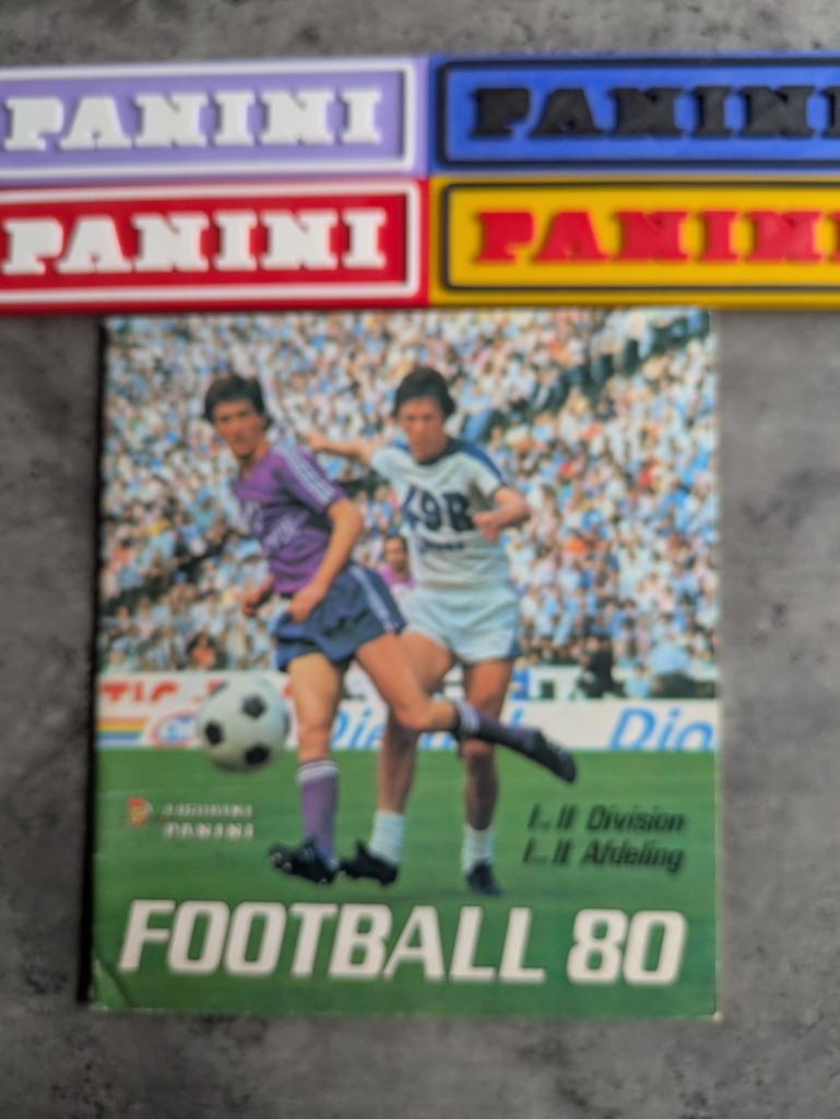 ALBUM DE FOOTBALL PANINI FOOTBALL 80 VIDE + bon 1980, Envoi, Comme neuf, Autocollant