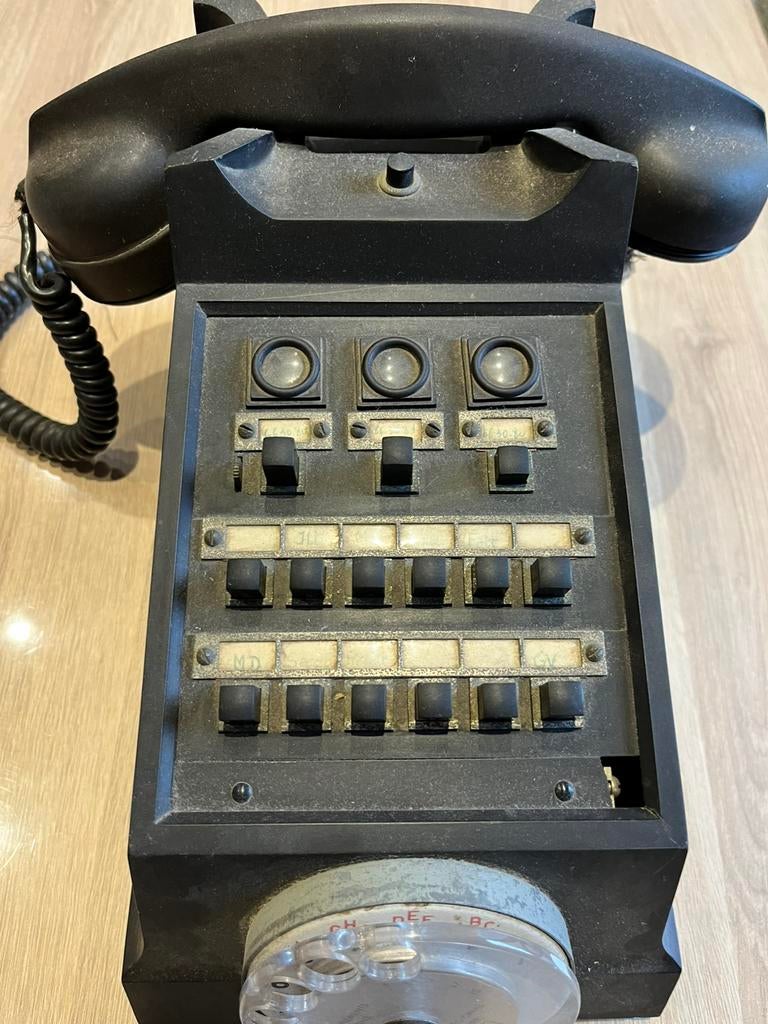 Ancien telephone, Enlèvement, Ne fonctionne pas, Avec cadran rotatif