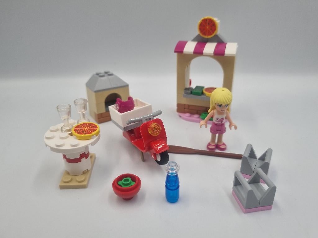 Lego Friends 41092 Stephanie's Pizzeria, Kinderen en Baby's, Ophalen of Verzenden, Zo goed als nieuw, Complete set, Lego