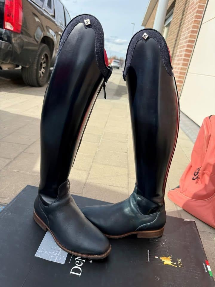 Bottes de dressage de luxe De Niro Bellini, presque neuves !, Enlèvement ou Envoi, Comme neuf