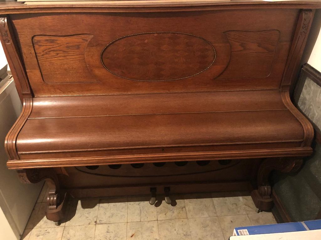 Oude omgebouwde piano, Antiquités & Art, Enlèvement