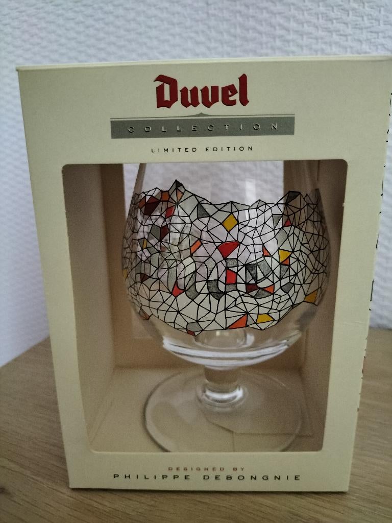 Duvelglas Philippe Debongnie, Verzamelen, Ophalen of Verzenden, Zo goed als nieuw, Glas of Glazen, Duvel