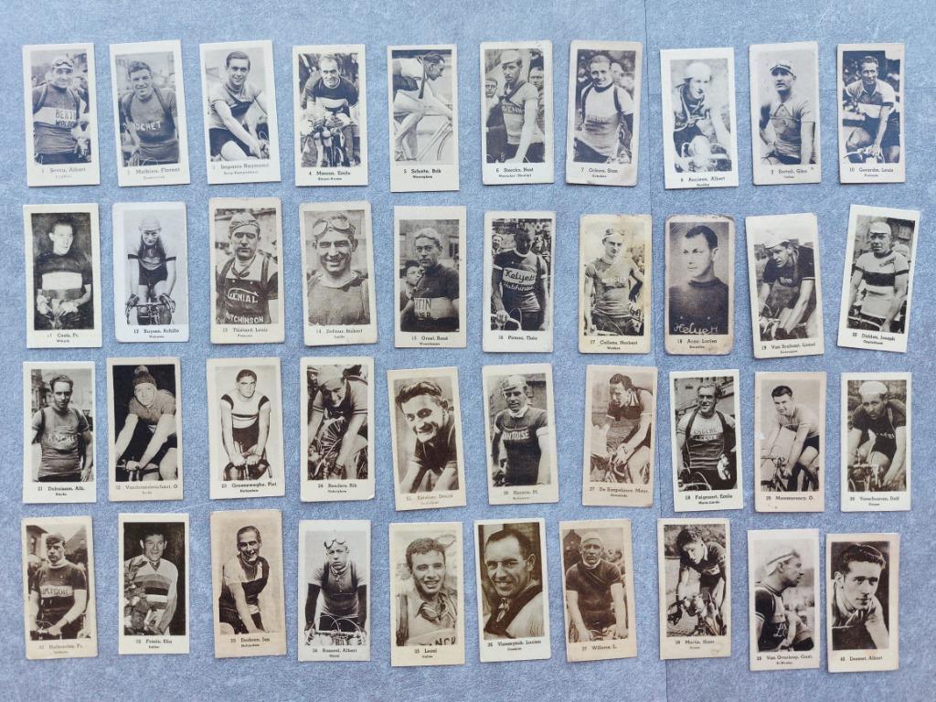 Wielrennen - kleine chromo's - chocolade gary, Verzamelen, Ophalen of Verzenden, Gebruikt, Spelerskaart