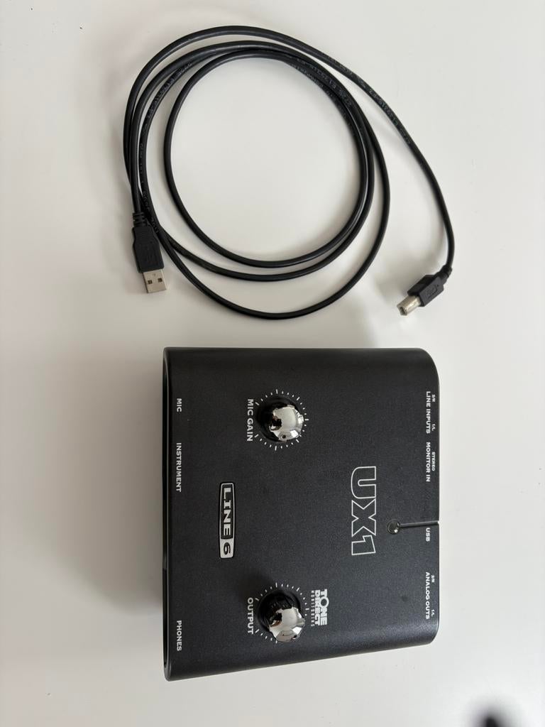 Line 6 POD Studio UX1 - USB audio interface, Muziek en Instrumenten, Ophalen, Zo goed als nieuw