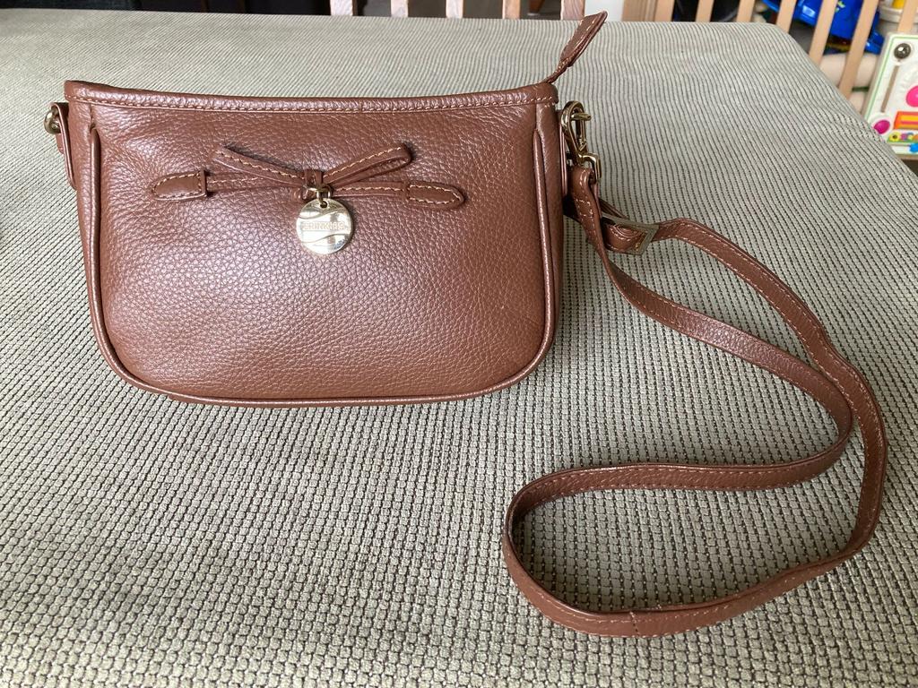 Handtas Cross merk Crinkles, Enlèvement ou Envoi, Comme neuf, Brun